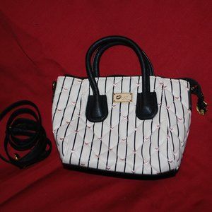 Betsey Johnson Heart Cross Body Quilted Purse - PRICE REDUCED - EUC